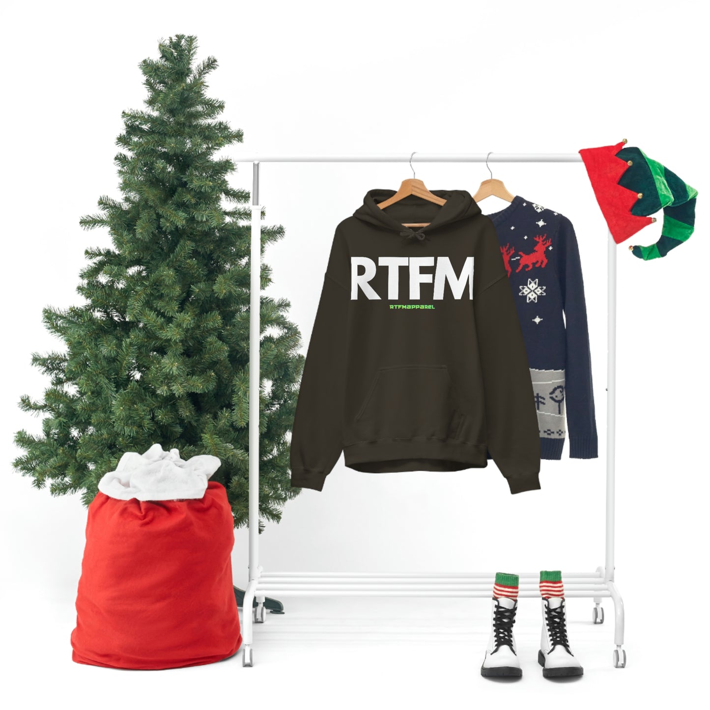 RTFM, Read the Manual, unny, Sysadmin, Geek, Project Manager, Developer, Gift, Unisex Hooded Sweatshirt