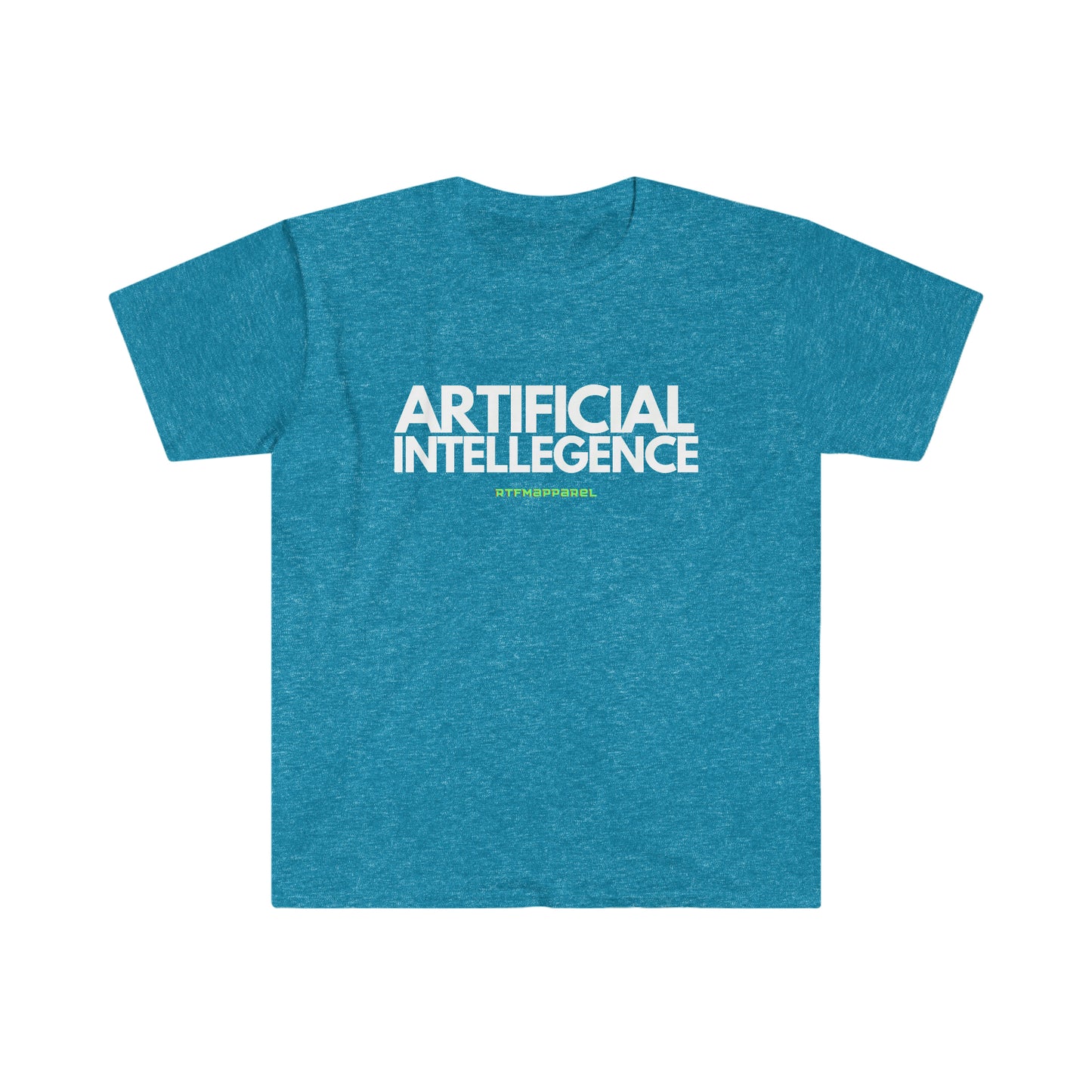 Artificial Intellegence , Funny, Sysadmin, Geek, Project Manager, Developer, Gift Unisex Softstyle T-Shirt