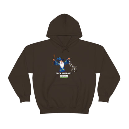 Tech Support Wizard -  Helpdesk, Sysadmin, Cloud Engineer, Architect, Azure, AWS, Network admin, Server Admin  Hoodie