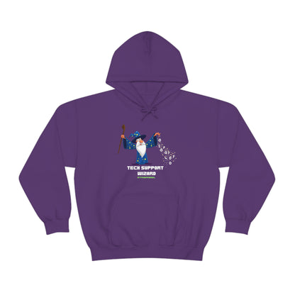 Tech Support Wizard -  Helpdesk, Sysadmin, Cloud Engineer, Architect, Azure, AWS, Network admin, Server Admin  Hoodie
