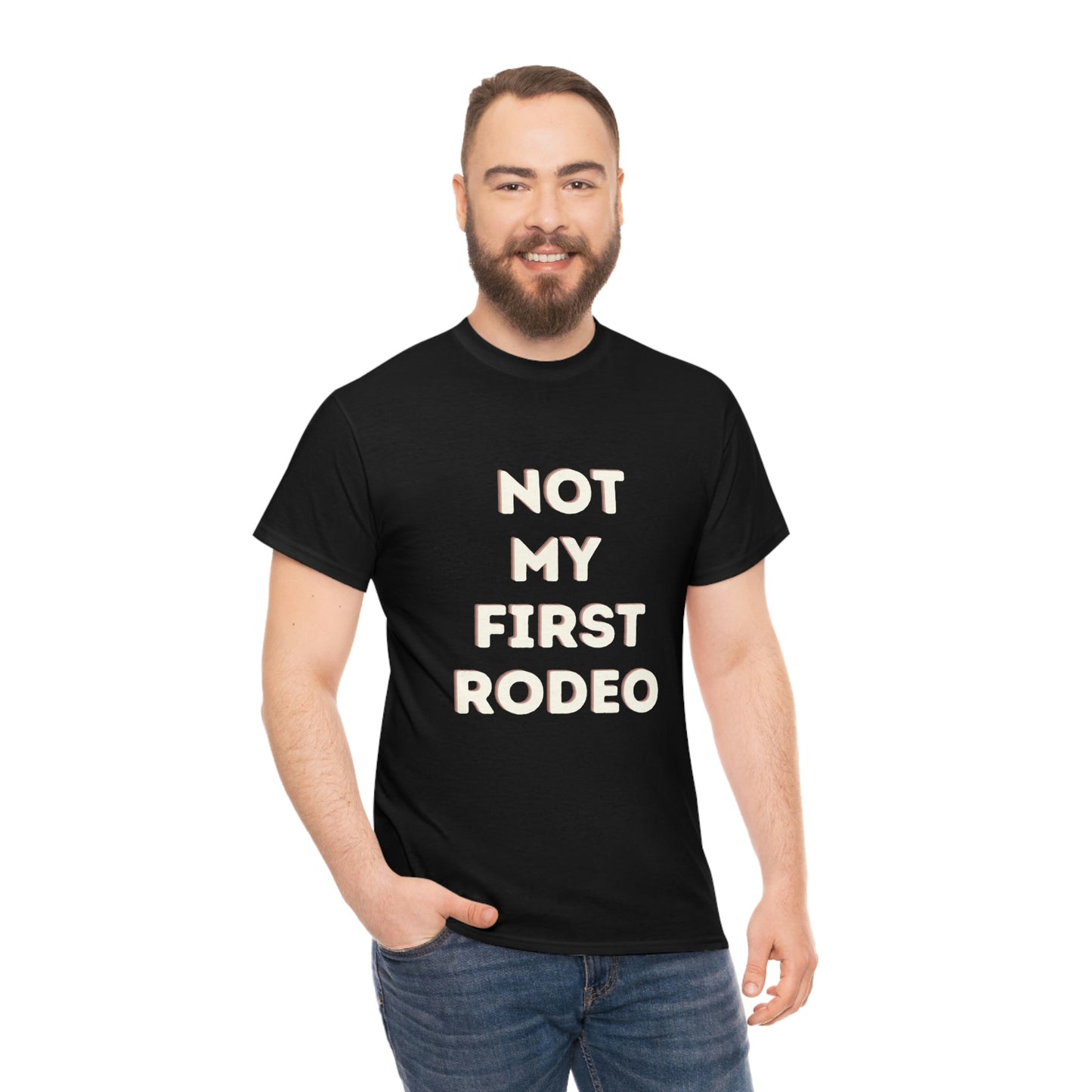 "Not My First Rodeo" Funny, Sysadmin, Geek, Gamer, Developer, Gift Cotton Tee