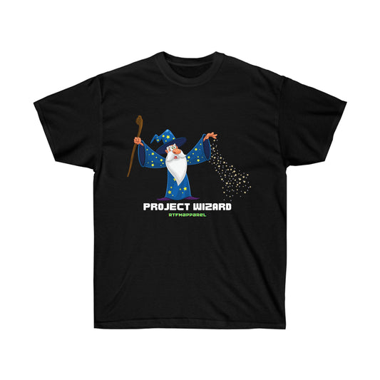 Project Wizard, Sysadmin, Project Manager, PM, Program Manager, IT Support, Sysadmin Funny Tshirt