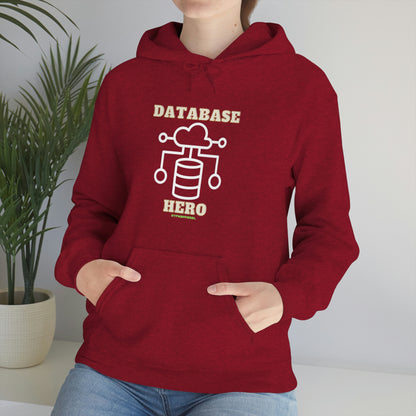 Database Hero - Funny DBA, SQL, Data Science Hoodie