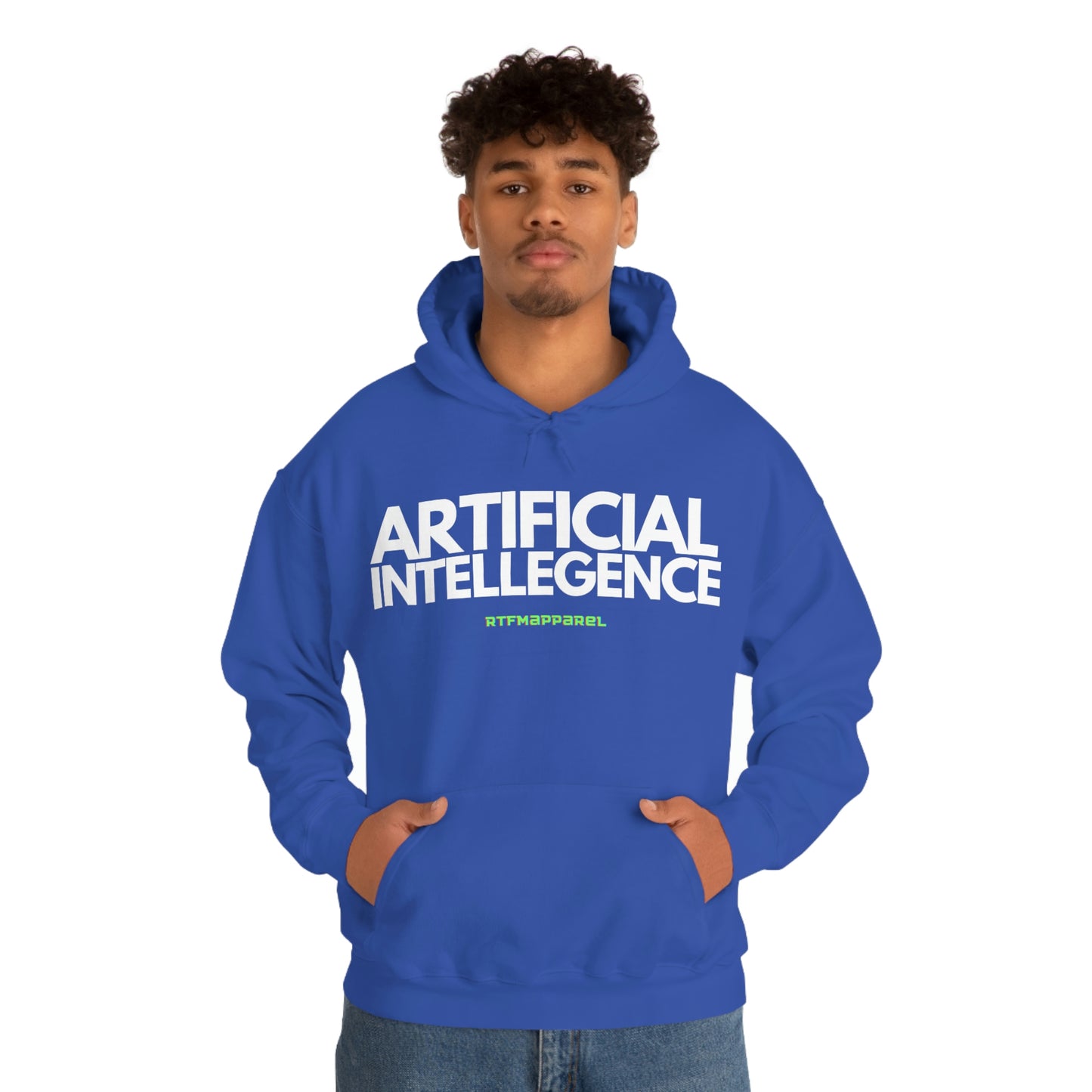 Artificial Intellegence, AI, Funny , Sysadmin, Geek, Project Manager, Developer, Gift, Unisex Hooded Sweatshirt