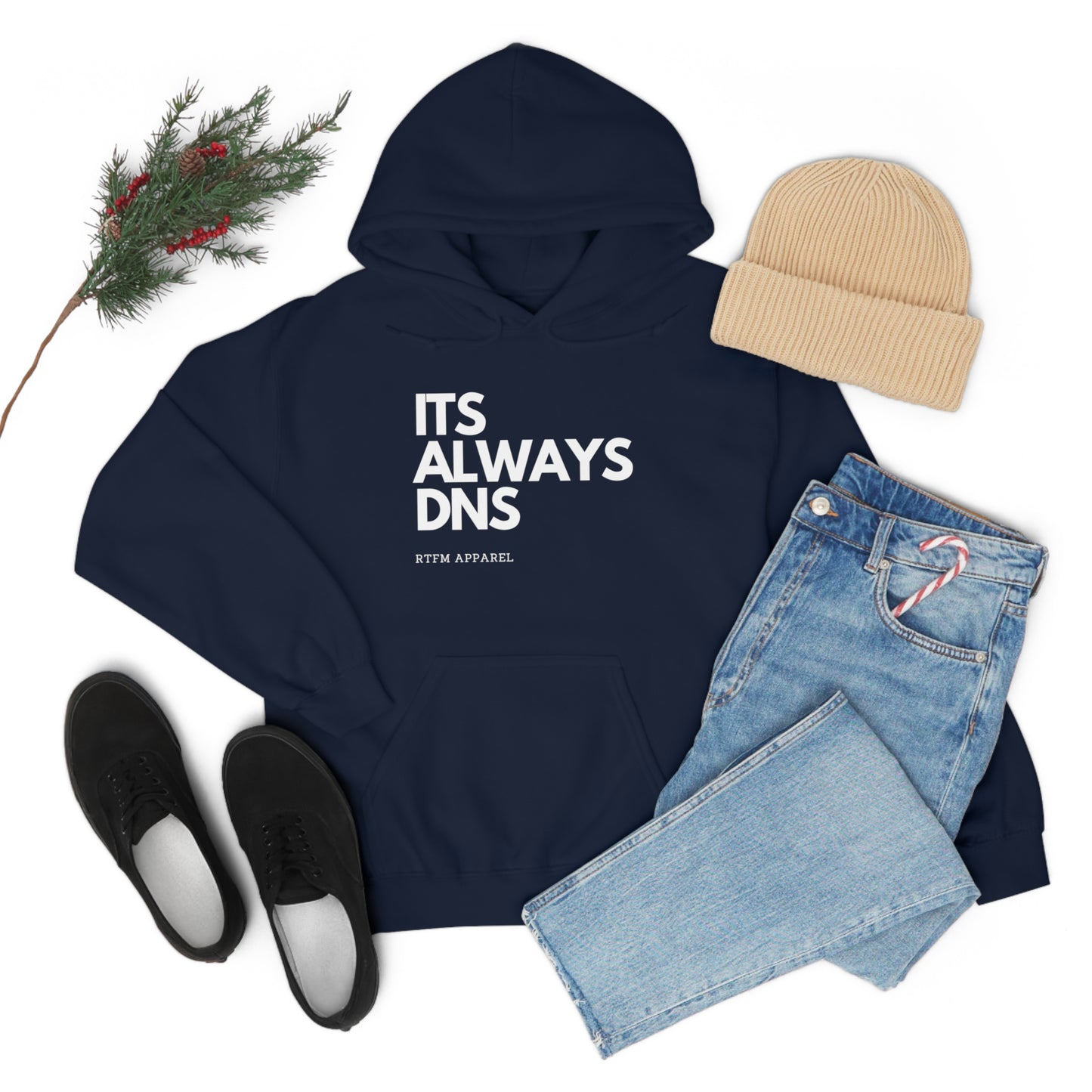 ITS ALWAYS DNS - Network Engineer, Cisco, Network, Wifi, Sysadmin, IT Support Hoodie