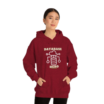 Database Hero - Funny DBA, SQL, Data Science Hoodie