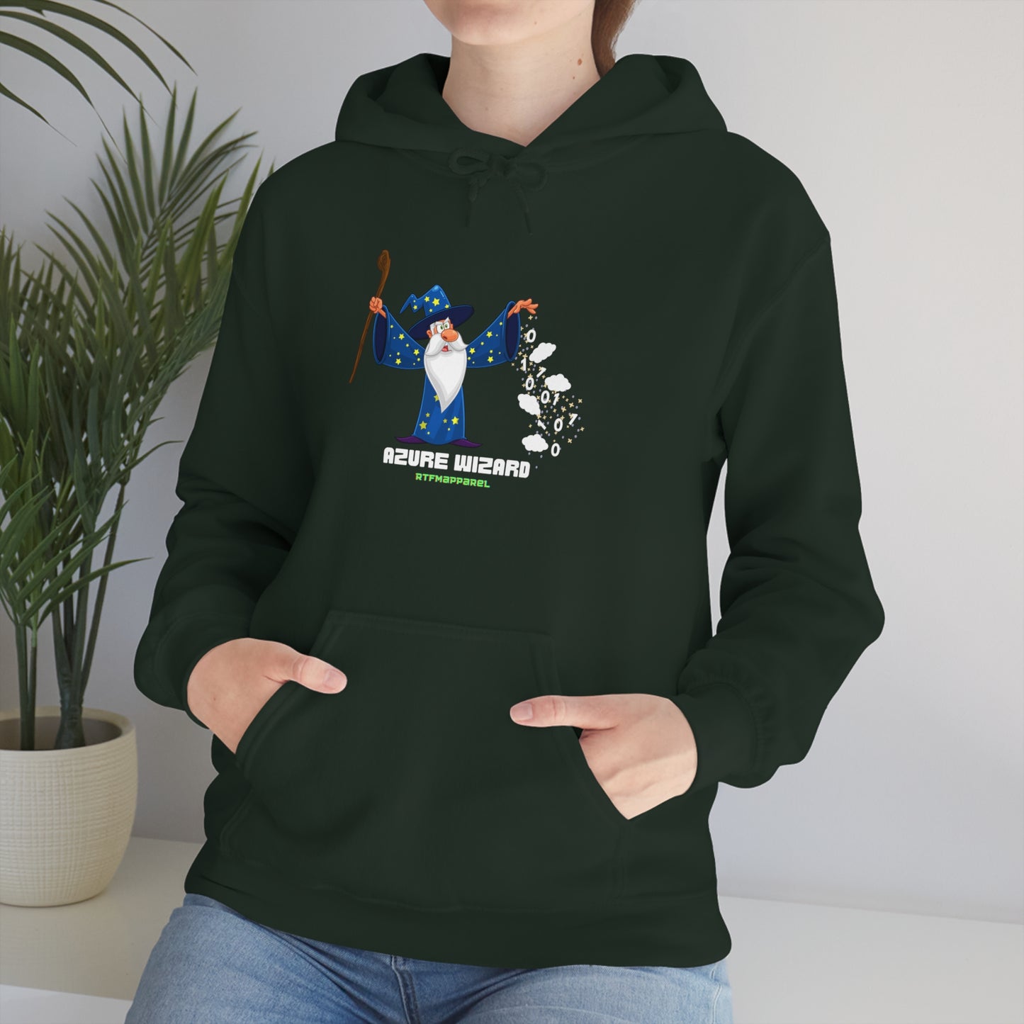 Azure Wizard -  Cloud, Sysadmin, Cloud Engineer, Architect, Azure, AWS Hoodie