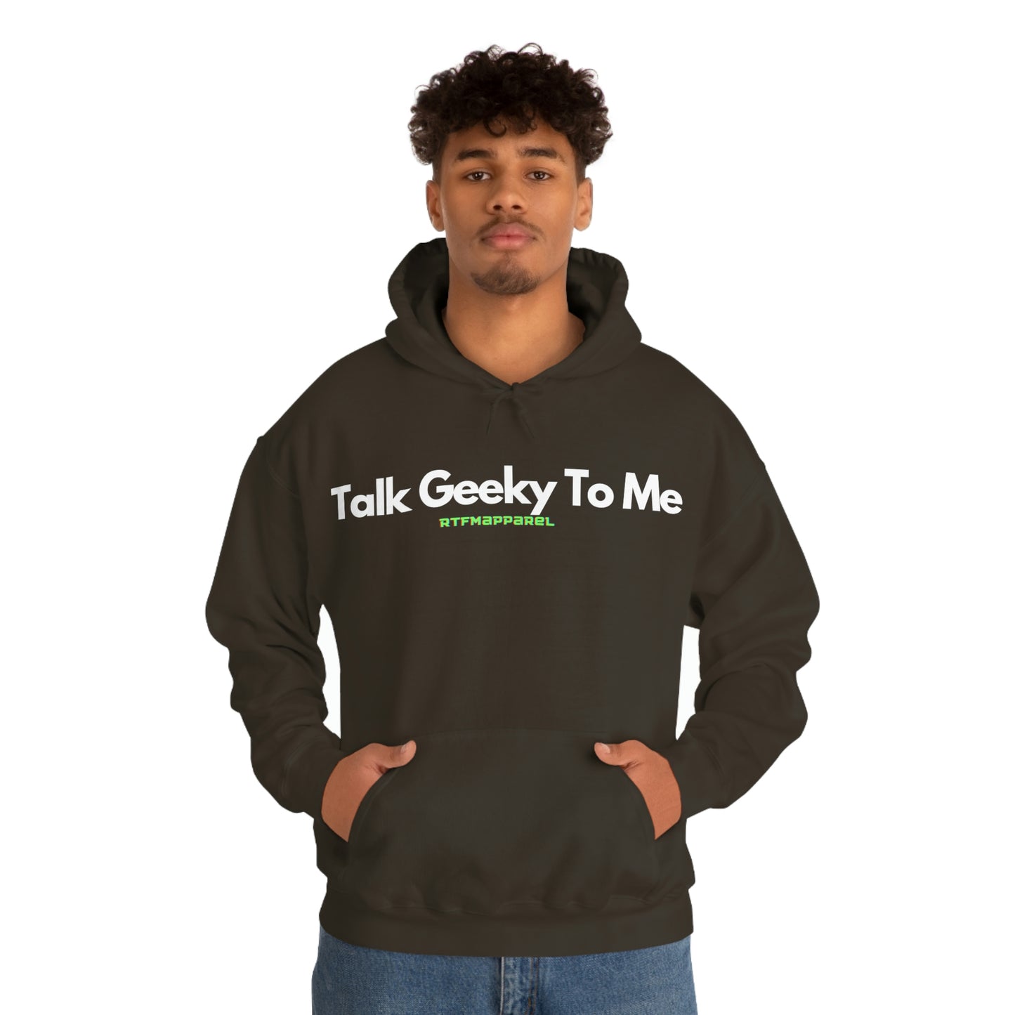 Talk Geeky to me, Funny, Sysadmin, Geek, Project Manager, Developer, Gift, Unisex Hooded Sweatshirt