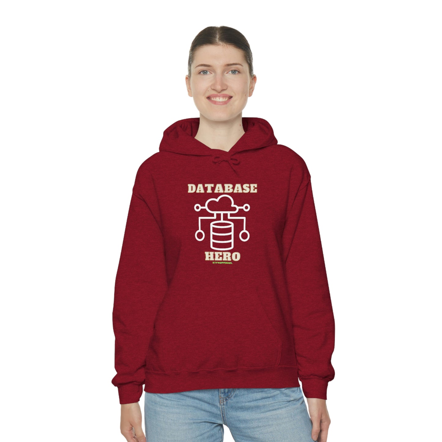 Database Hero - Funny DBA, SQL, Data Science Hoodie