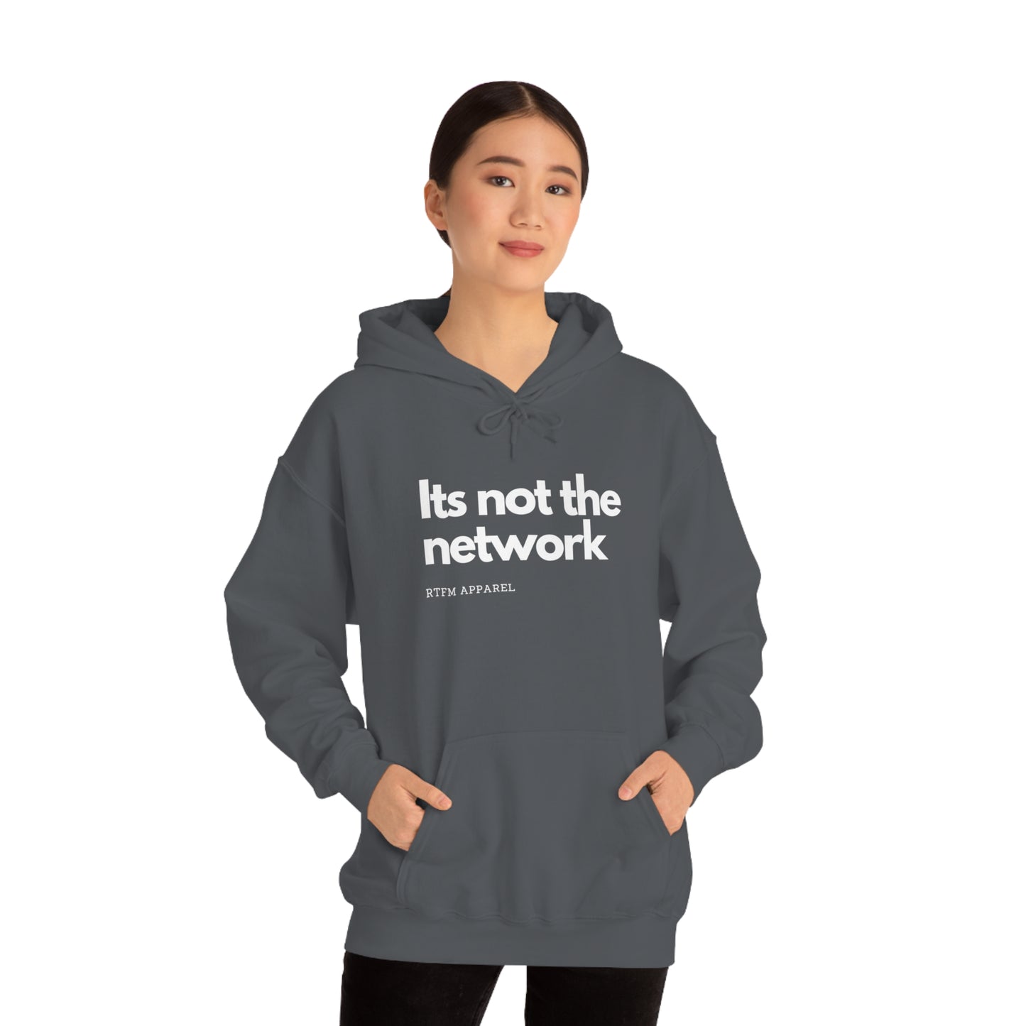 It's not the network - Network Engineer, Cisco, Network, Wifi, Sysadmin, IT Support Hoodie