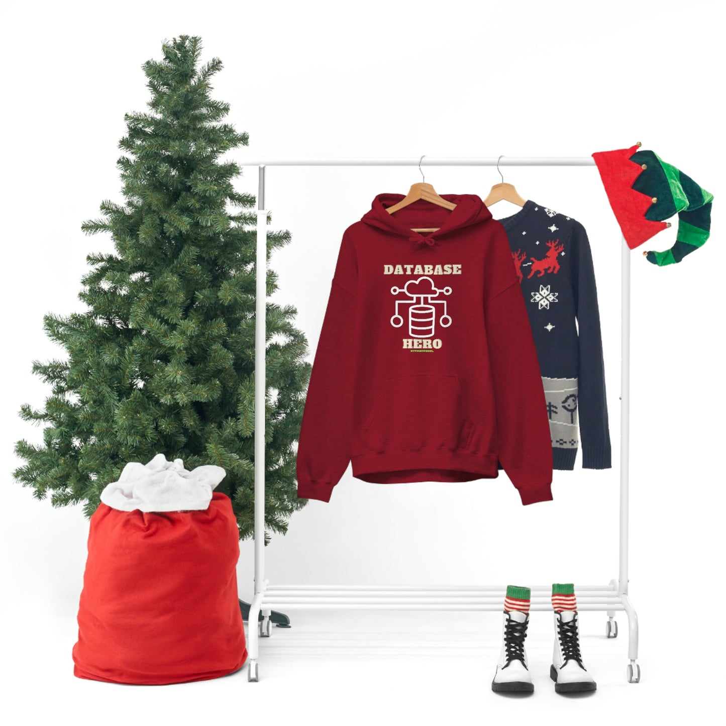 Database Hero - Funny DBA, SQL, Data Science Hoodie
