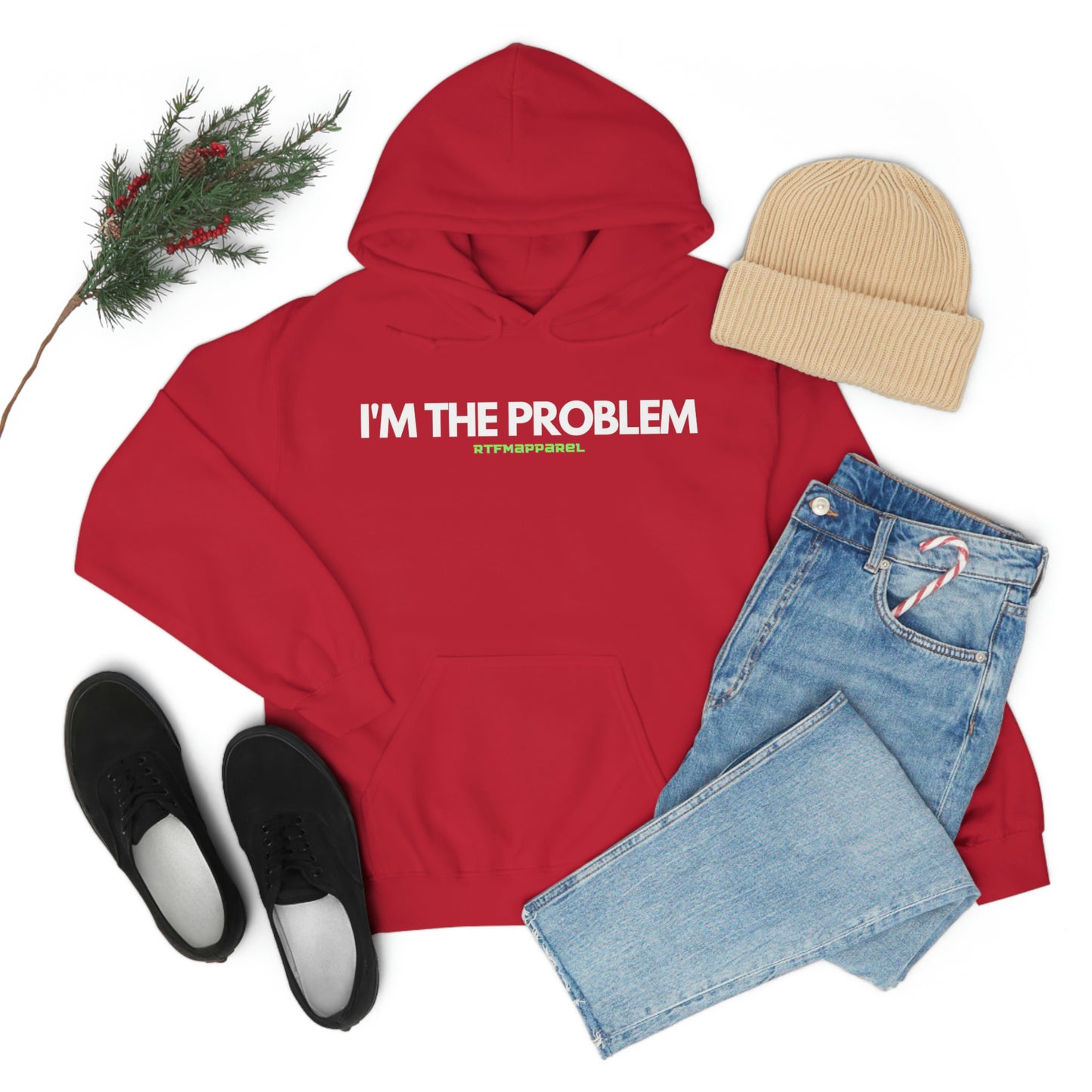 I'm the problem - Funny, Womens gift, mothers day, geek Hooded Sweatshirt