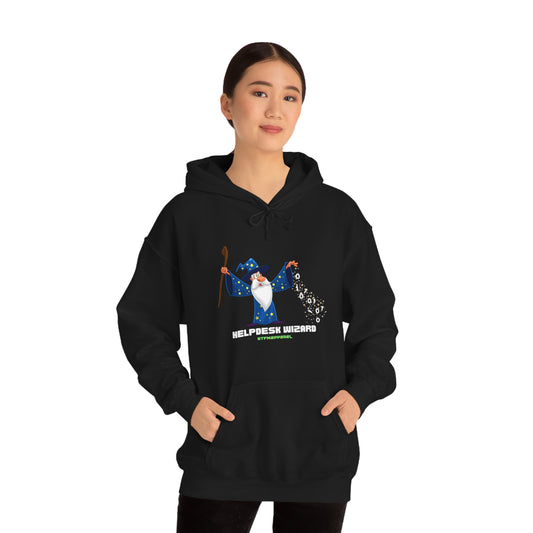 Helpdesk Wizard — IT Support Hoodie