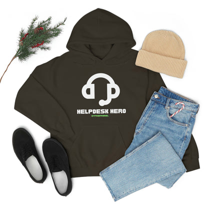 Helpdesk Hero, IT Support Funny, Sysadmin, RTFM Hoodie