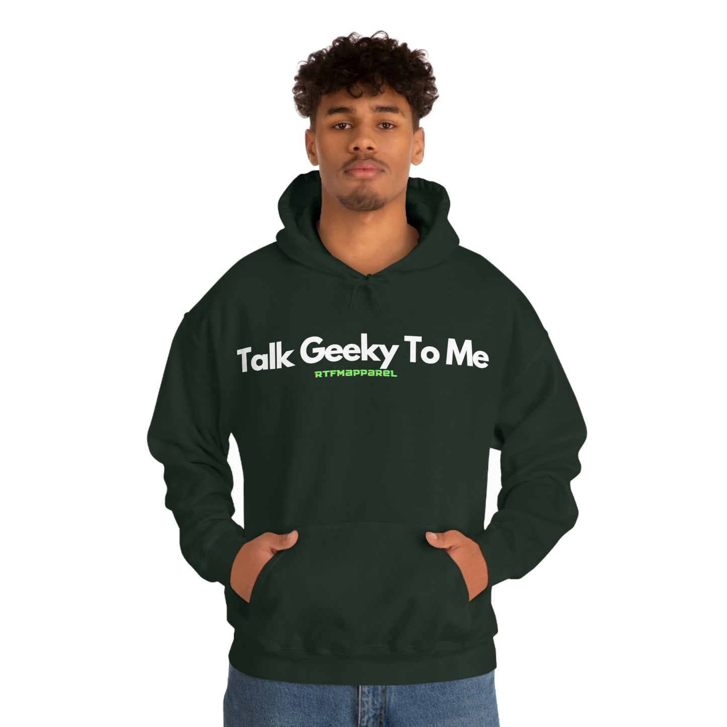 Talk Geeky to me, Funny, Sysadmin, Geek, Project Manager, Developer, Gift, Unisex Hooded Sweatshirt