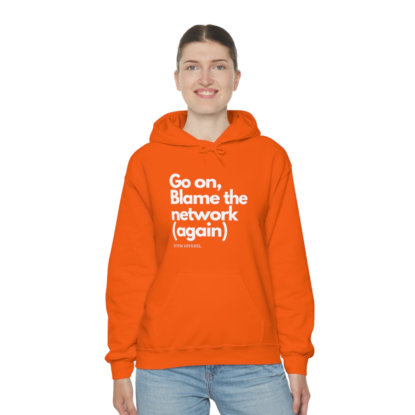 Go on, blame the network - Network Engineer, Cisco, Network, Wifi, Sysadmin, IT Support Hoodie