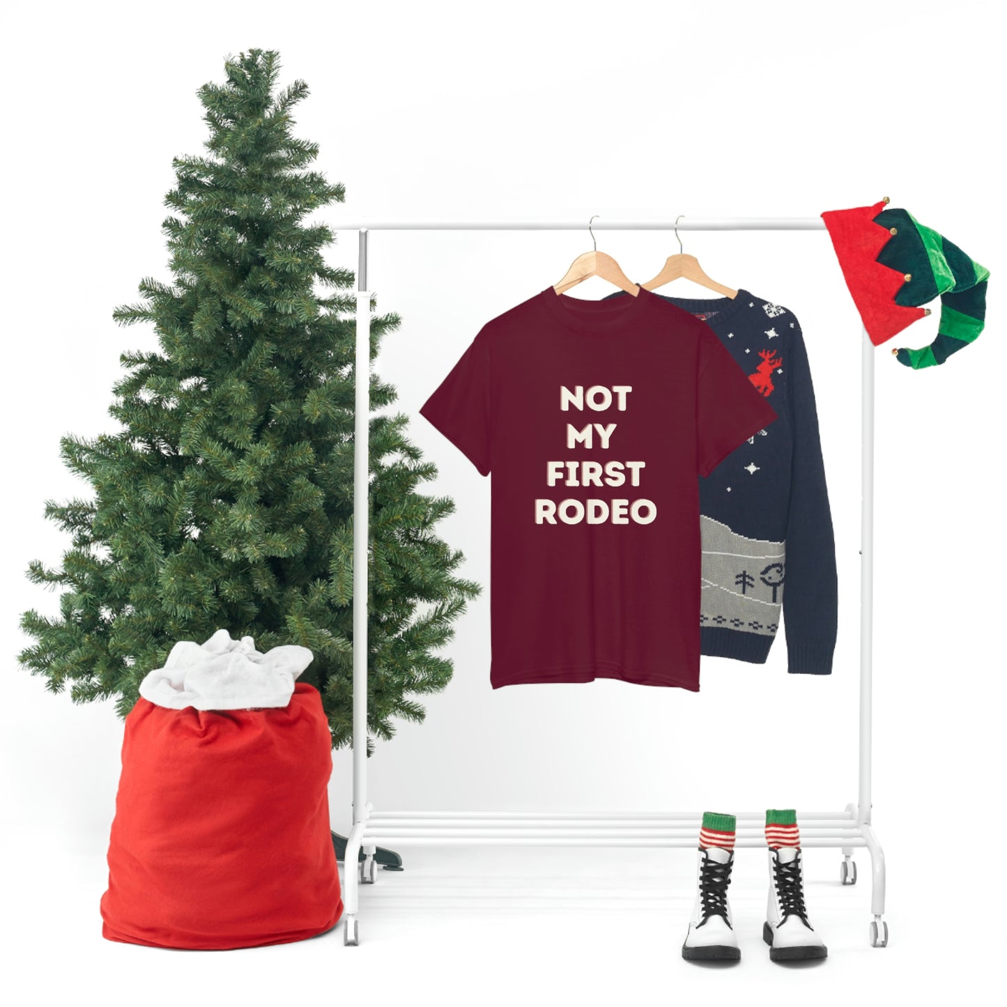 "Not My First Rodeo" Funny, Sysadmin, Geek, Gamer, Developer, Gift Cotton Tee