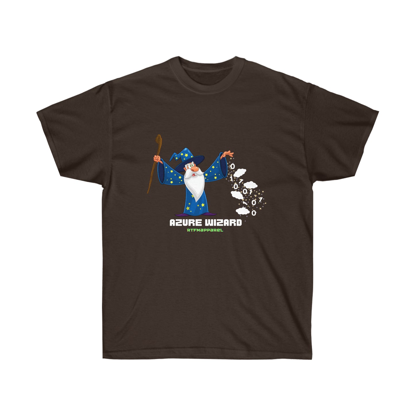 Azure Wizard, Sysadmin, Cloud Engineer, Architect, Azure, IT Support, Sysadmin Funny Tshirt