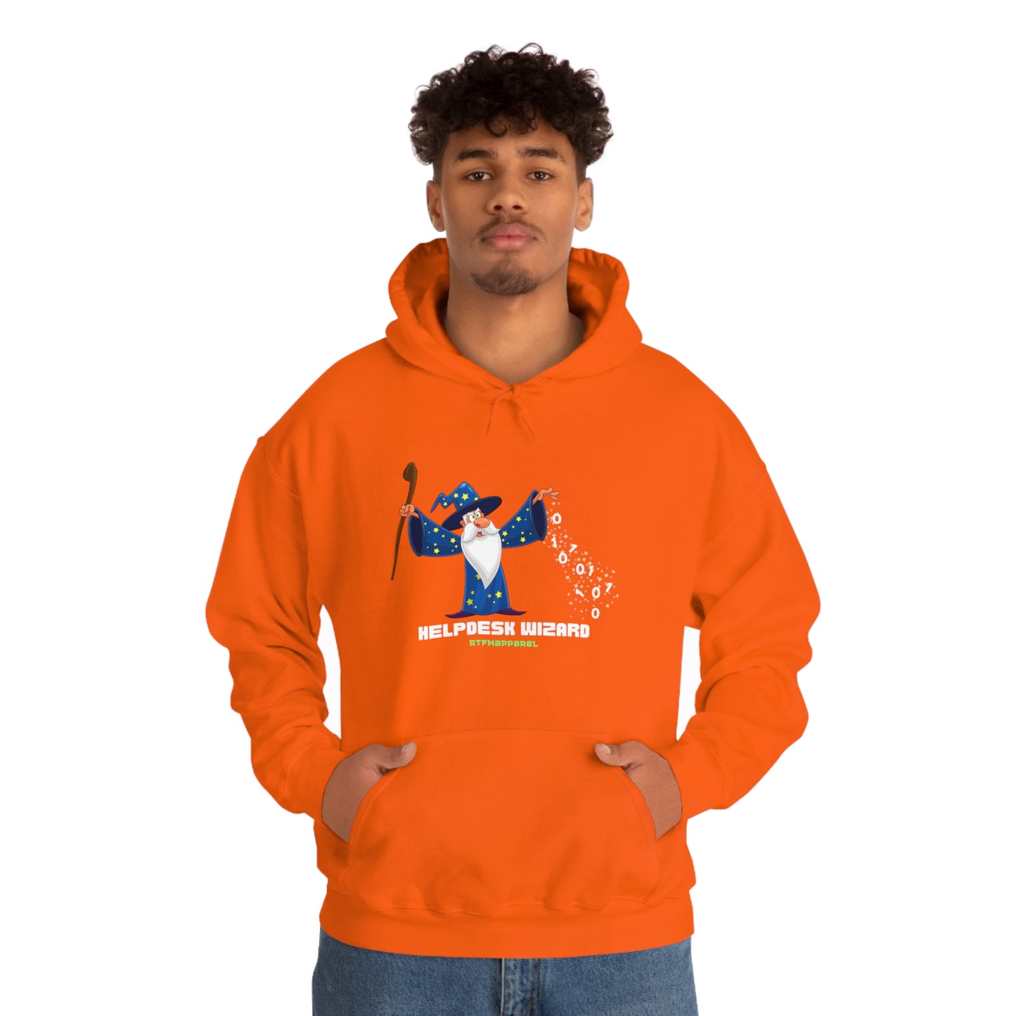 Helpdesk Wizard -  Helpdesk, Sysadmin, Cloud Engineer, Architect, Azure, AWS, Network admin, Server Admin  Hoodie