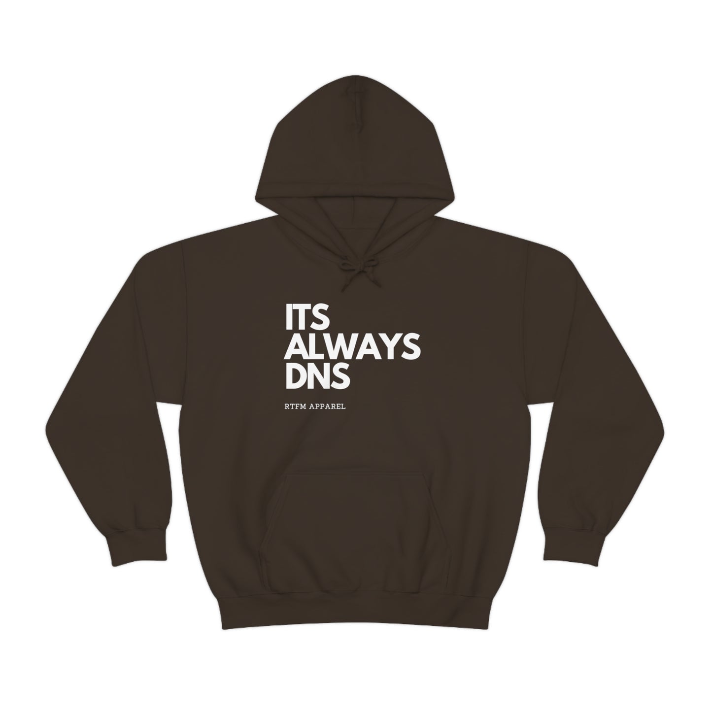 ITS ALWAYS DNS - Network Engineer, Cisco, Network, Wifi, Sysadmin, IT Support Hoodie
