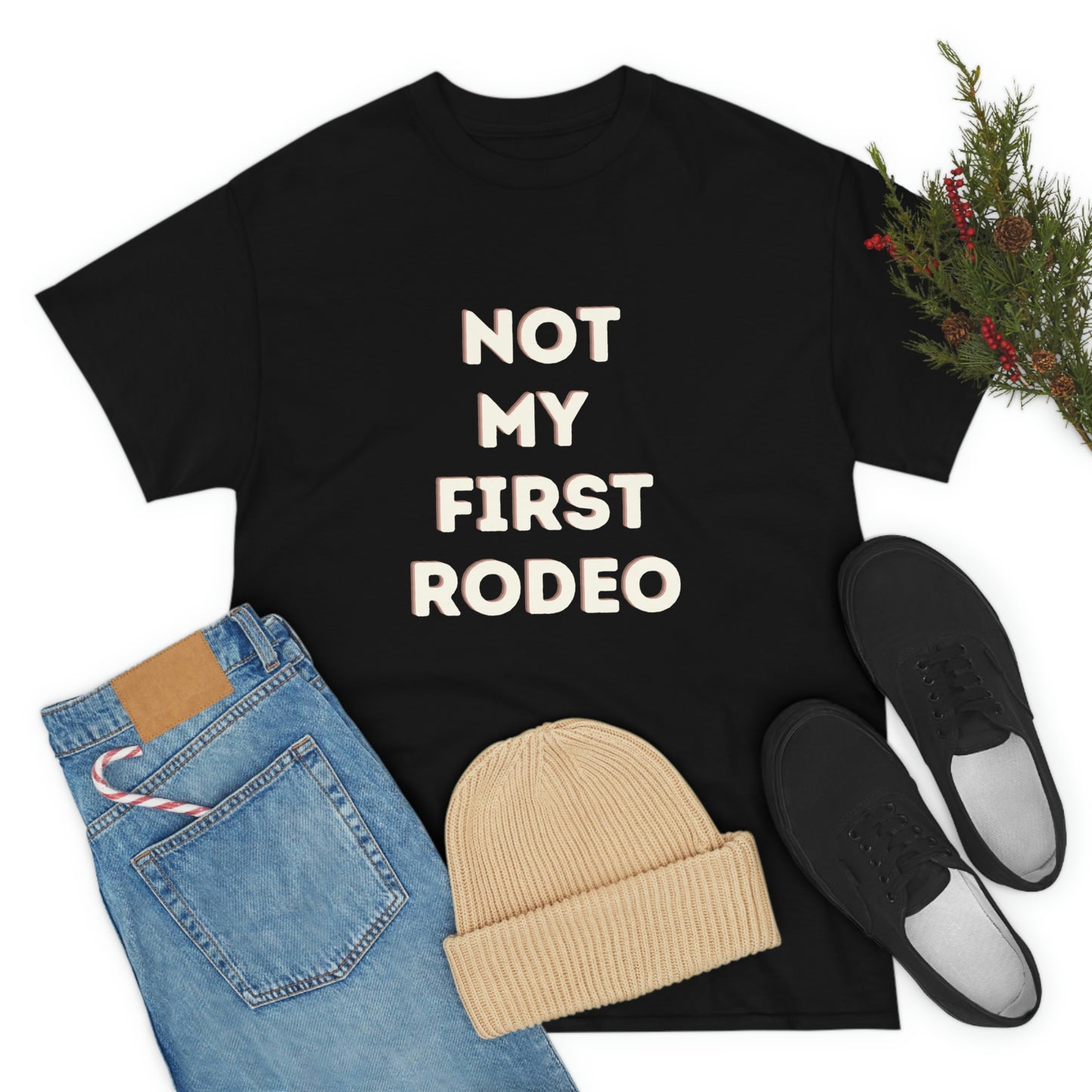 "Not My First Rodeo" Funny, Sysadmin, Geek, Gamer, Developer, Gift Cotton Tee