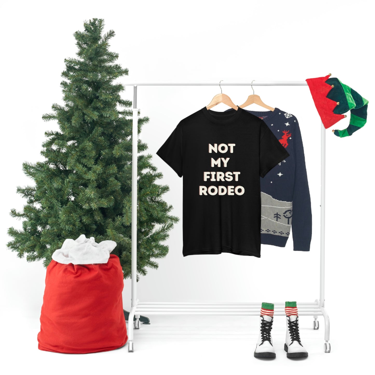 "Not My First Rodeo" Funny, Sysadmin, Geek, Gamer, Developer, Gift Cotton Tee