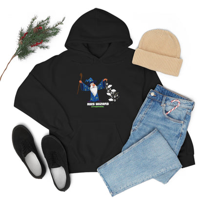 AWS Wizard -  Cloud, Sysadmin, Cloud Engineer, Architect, AWS Hoodie