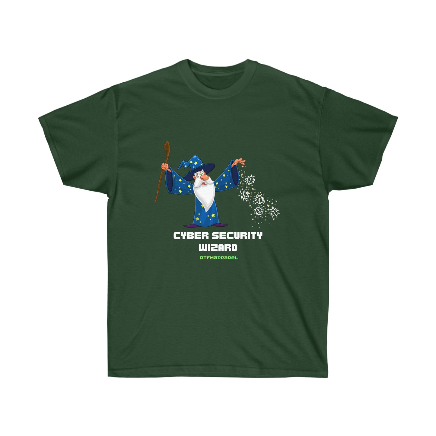 Cyber Security Wizard, Sysadmin, Cloud Engineer, Hacker,  Red Team, PenTest Funny Tshirt