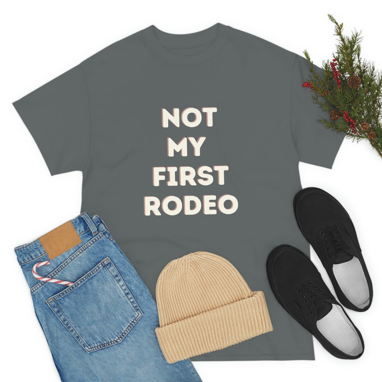"Not My First Rodeo" Funny, Sysadmin, Geek, Gamer, Developer, Gift Cotton Tee