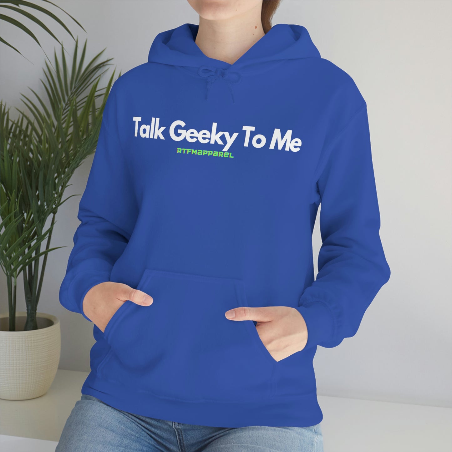 Talk Geeky to me, Funny, Sysadmin, Geek, Project Manager, Developer, Gift, Unisex Hooded Sweatshirt