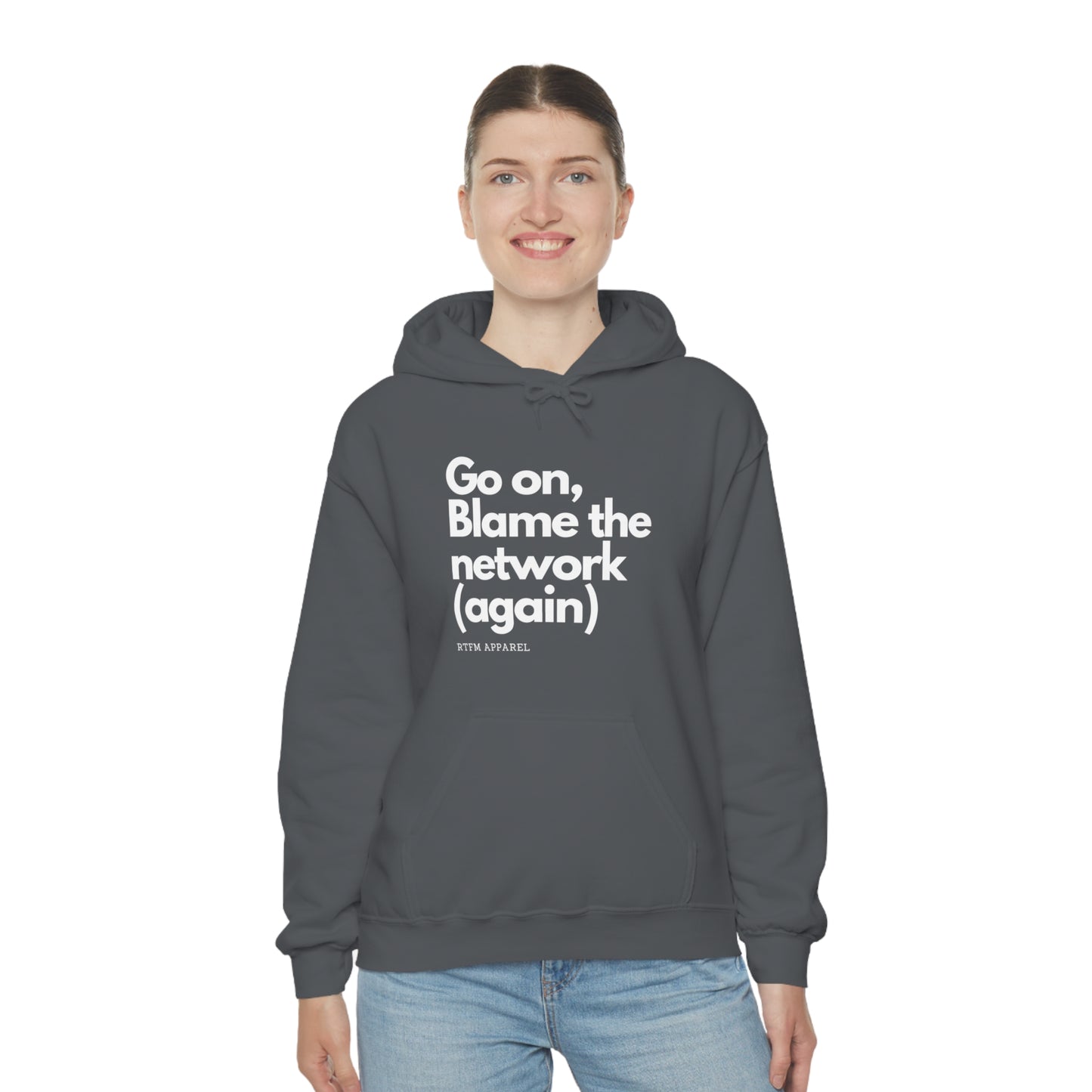 Go on, blame the network - Network Engineer, Cisco, Network, Wifi, Sysadmin, IT Support Hoodie