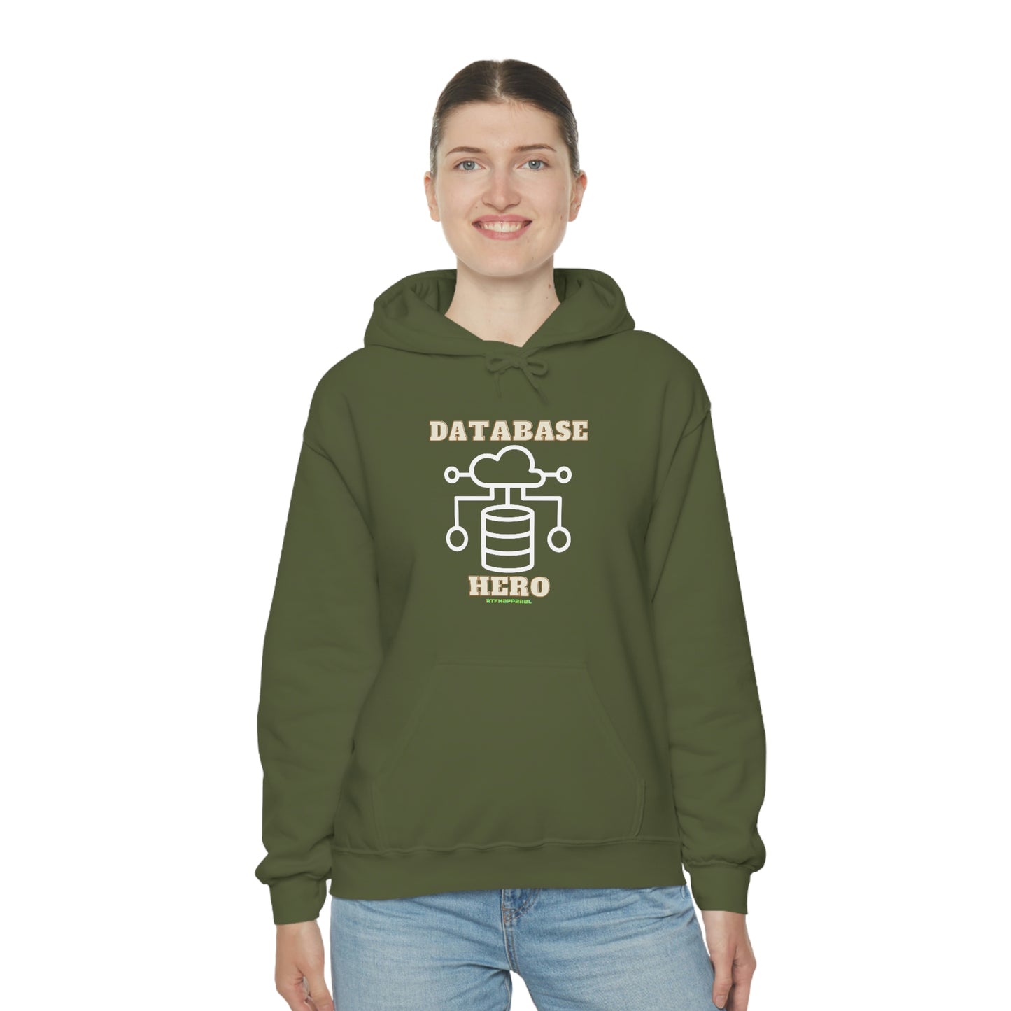 Database Hero - Funny DBA, SQL, Data Science Hoodie