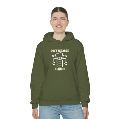 Database Hero - Funny DBA, SQL, Data Science Hoodie