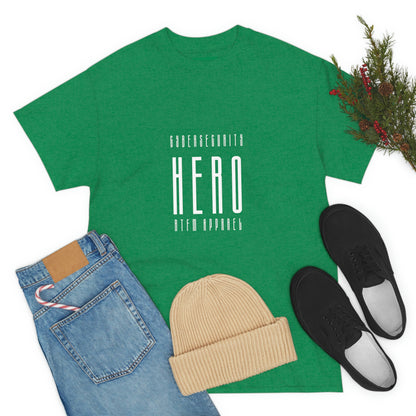 Cyber Security Hero - Unisex Heavy Cotton Tee - Funny, Humor, Perfect Gift