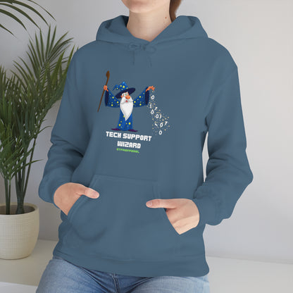 Tech Support Wizard -  Helpdesk, Sysadmin, Cloud Engineer, Architect, Azure, AWS, Network admin, Server Admin  Hoodie