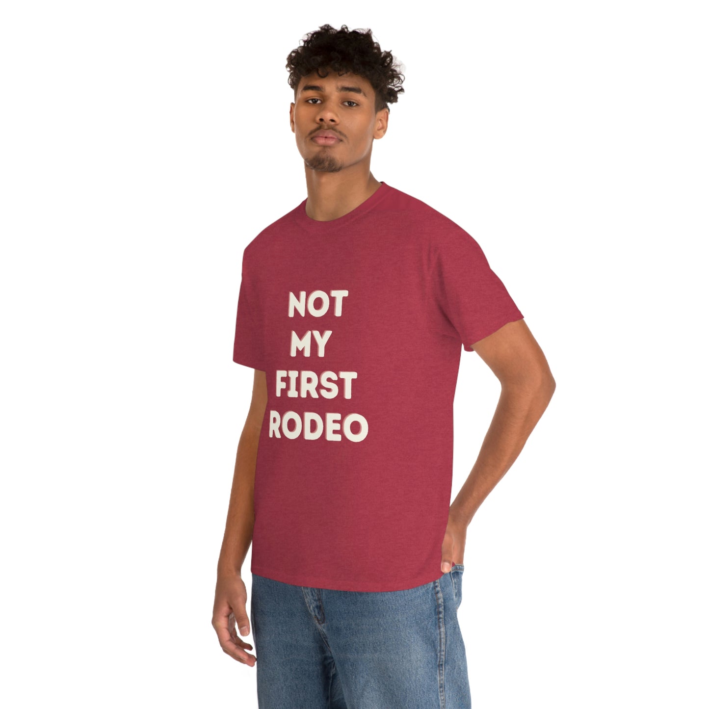 "Not My First Rodeo" Funny, Sysadmin, Geek, Gamer, Developer, Gift Cotton Tee