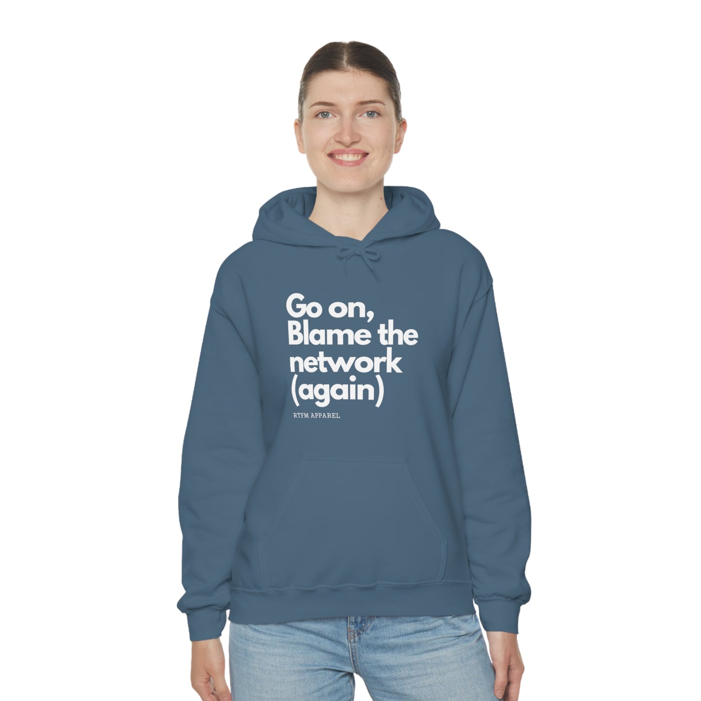 Go on, blame the network - Network Engineer, Cisco, Network, Wifi, Sysadmin, IT Support Hoodie