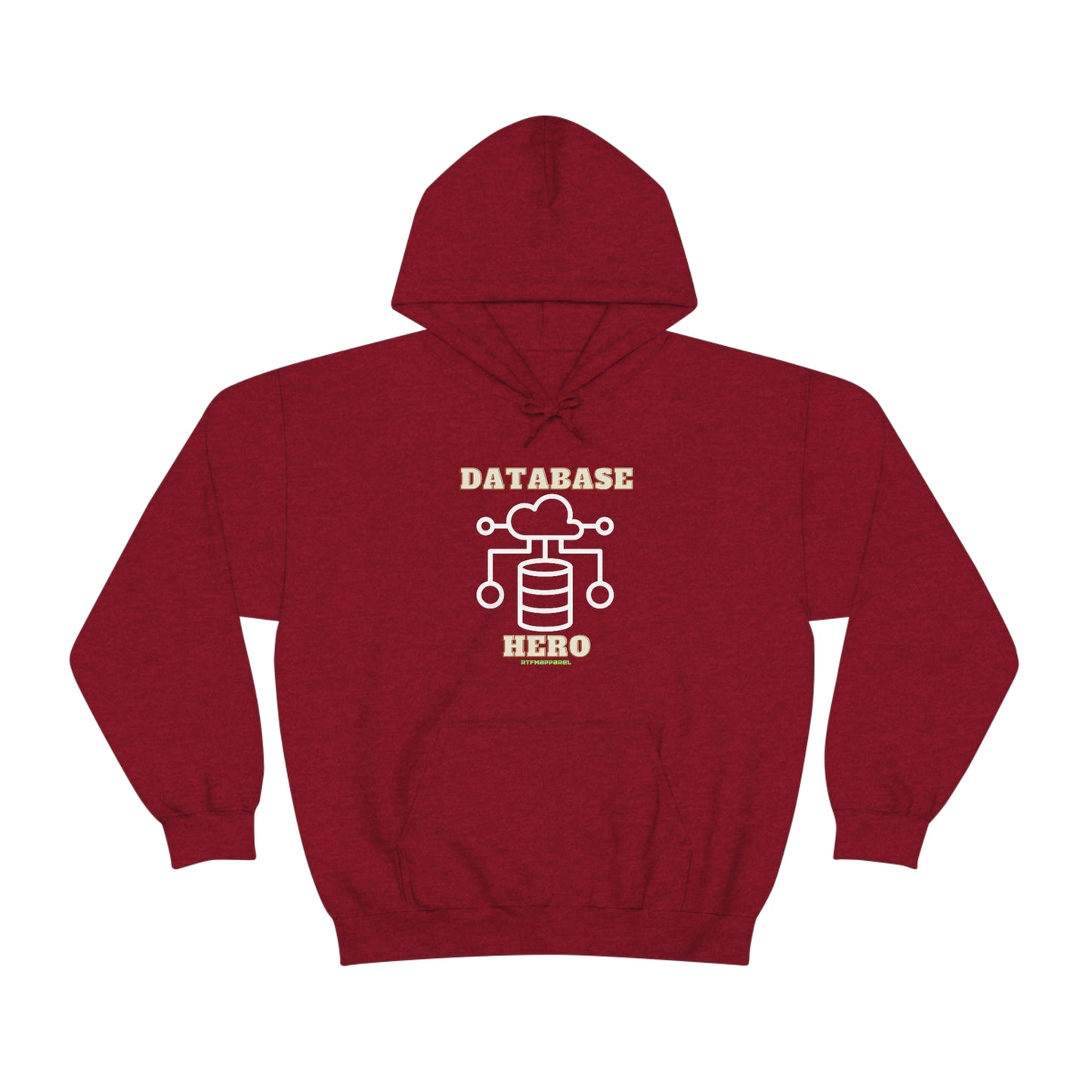 Database Hero - Funny DBA, SQL, Data Science Hoodie