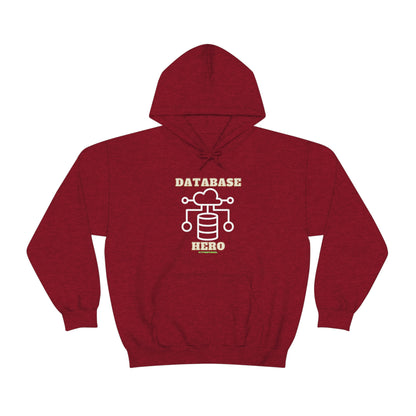 Database Hero - Funny DBA, SQL, Data Science Hoodie