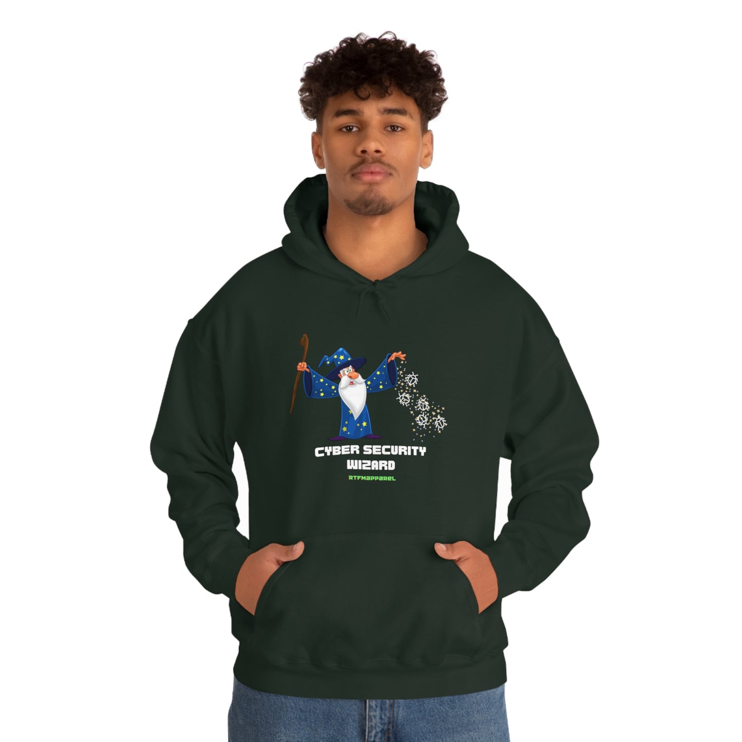 Cyber Security Wizard, Sysadmin, Cloud Engineer, Hacker,  Red Team, PenTest Hoodie