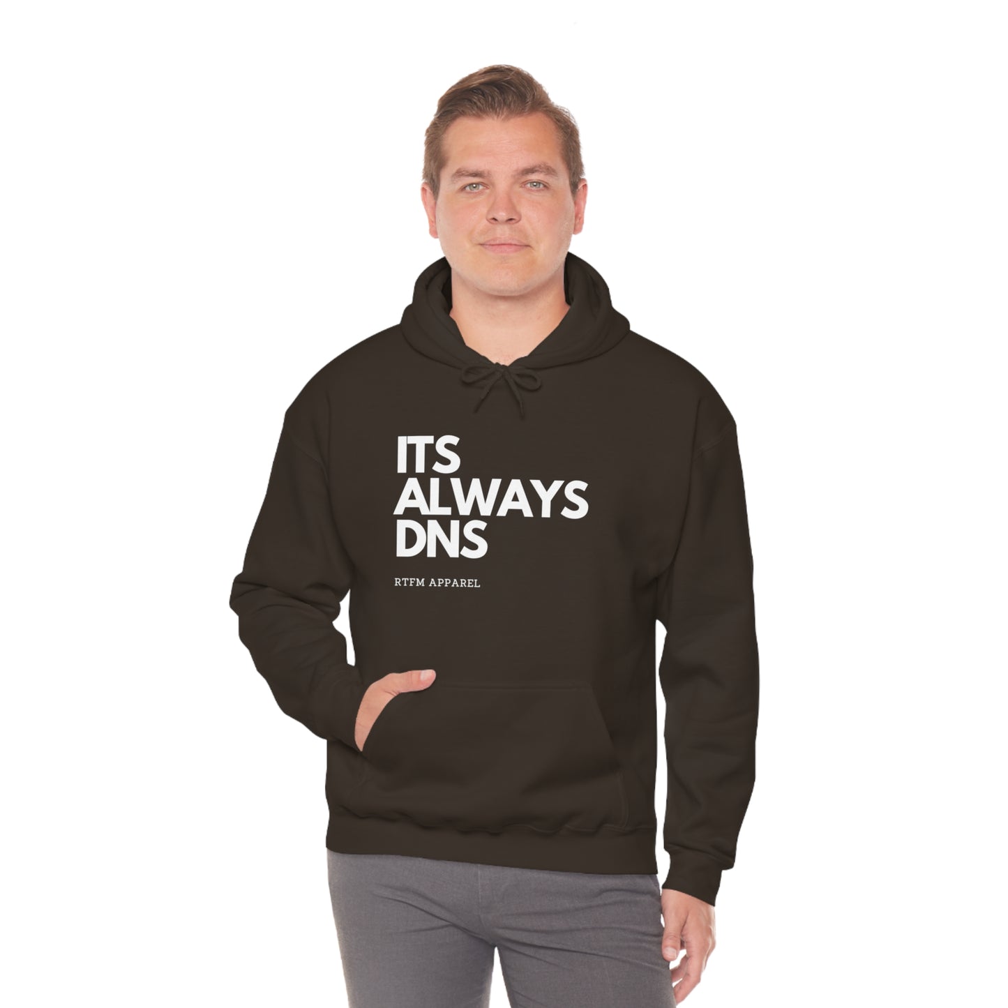 ITS ALWAYS DNS - Network Engineer, Cisco, Network, Wifi, Sysadmin, IT Support Hoodie
